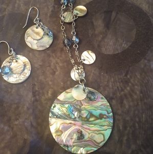 Lia Sophia Necklace and Earring Set